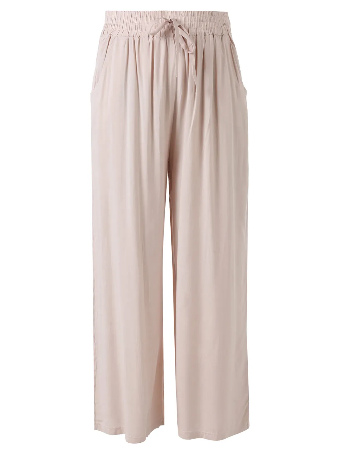 Solada Pantaloni donna estivi in cotone - beige