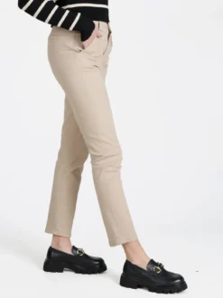 Solada Pantaloni donna in cotone a gamba dritta