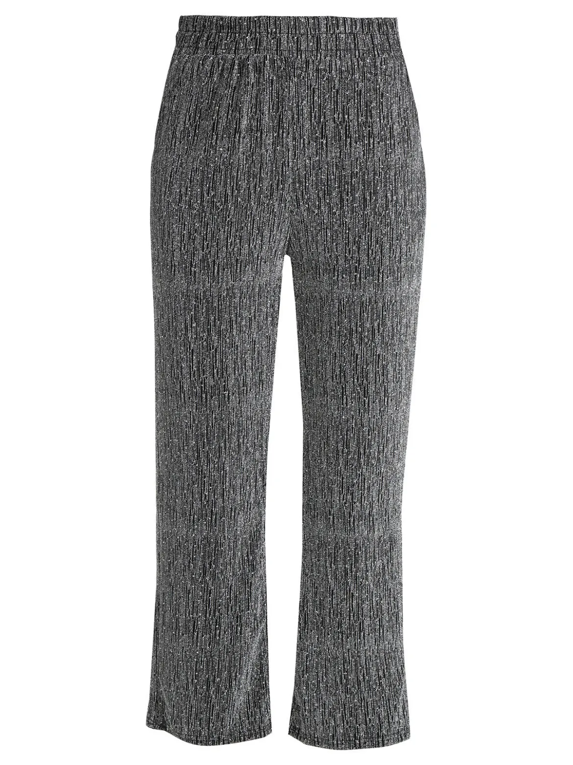 Solada Pantaloni donna in lurex con piccole borchie