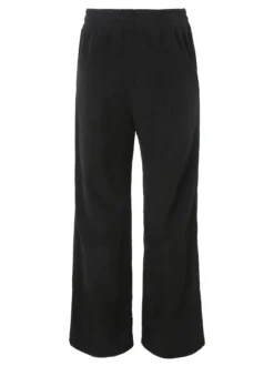 Solada Pantaloni donna in velluto a coste con coulisse - nero