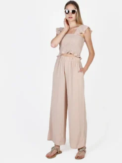 Solada Pantaloni leggeri da donna a gamba larga