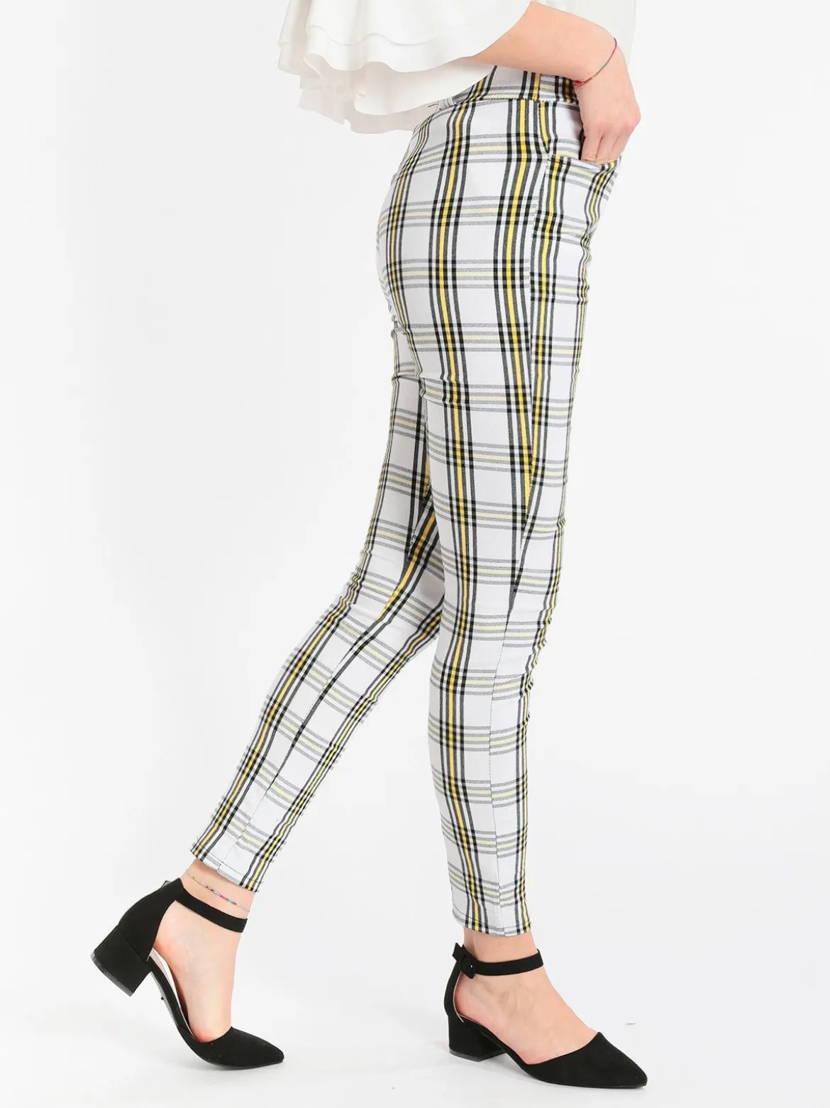 Solada Pantaloni leggings scozzesi
