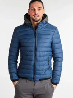 Solada Piumino da uomo con cappuccio
