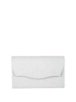 Solada Pochette da donna elegante con brillantini - argento