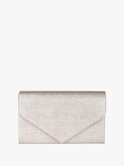 Solada Pochette donna brillantinata - champagne