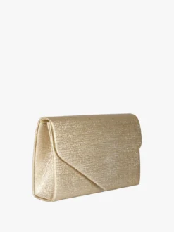 Solada Pochette donna brillantinata - oro