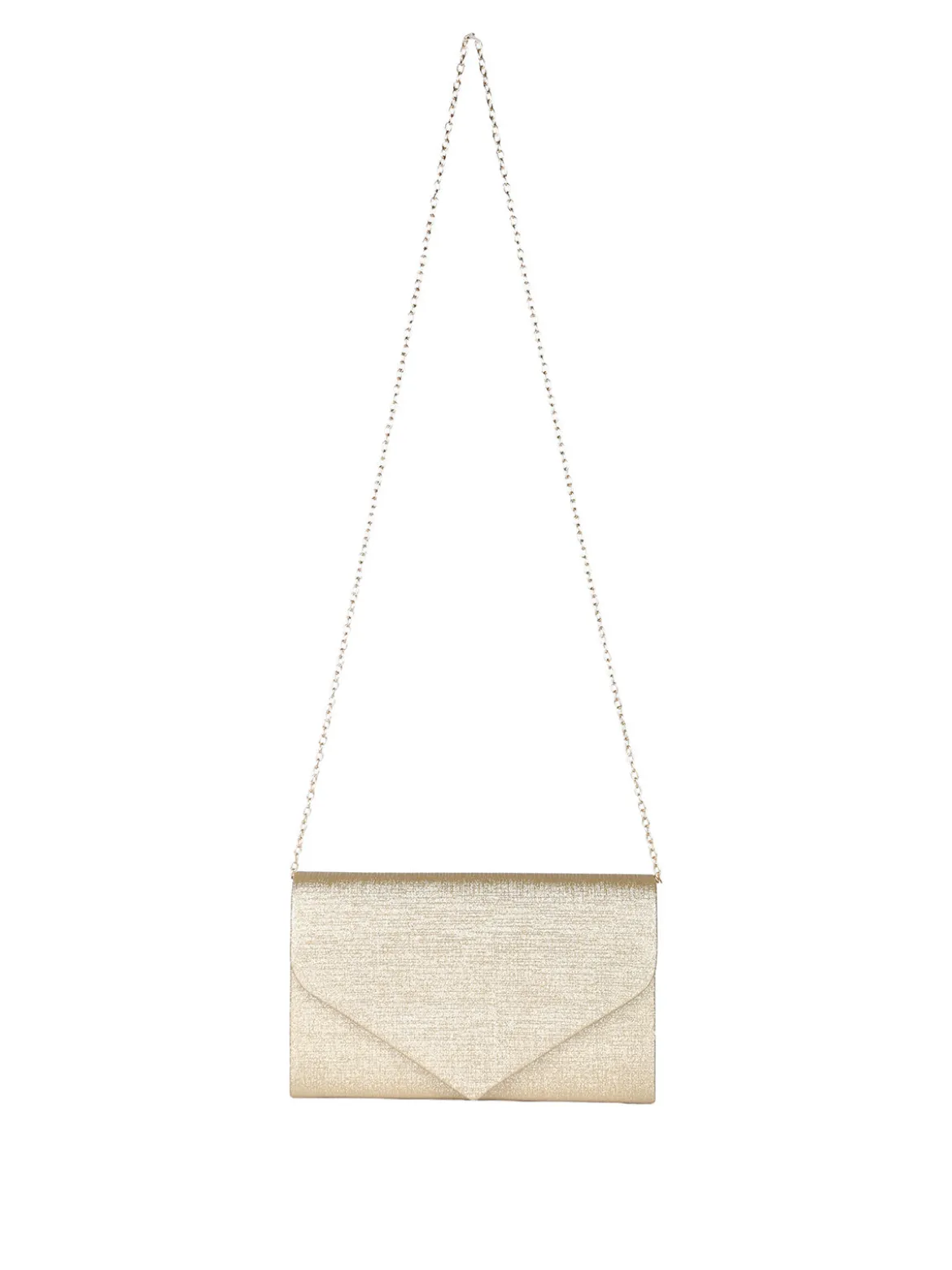 Solada Pochette donna brillantinata - oro
