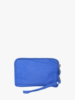 Solada Pochette donna in nylon con polsiera - blu