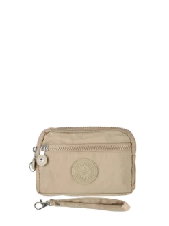 Solada Pochette donna in nylon con polsiera - sabbia