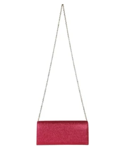 Solada Pochette rigida rettangolare con glitter