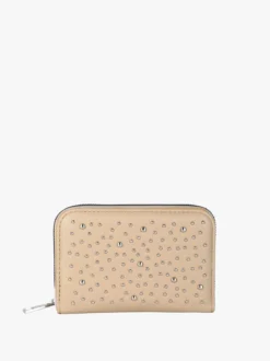Solada Portafoglio donna con borchie - khaki