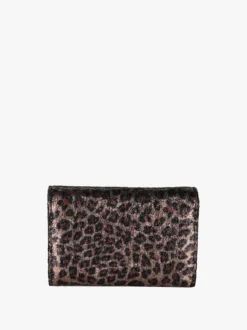 Solada Portafoglio donna crespo animalier