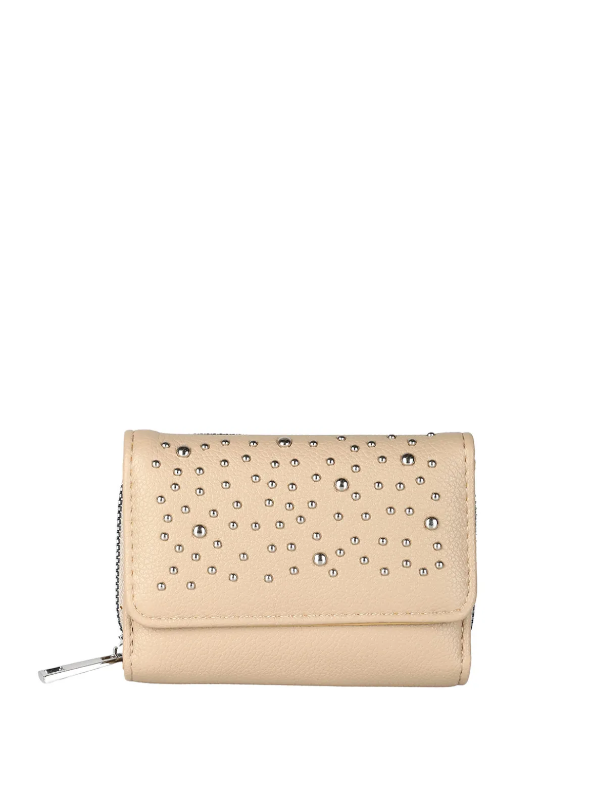 Solada Portafoglio mini da donna con borchie - khaki