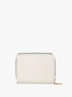Solada Portafoglio mini da donna con stampa monogramma - beige