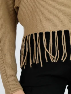 Solada Pullover donna con frange