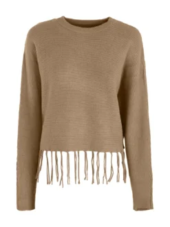 Solada Pullover donna con frange