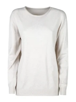 Solada Pullover donna girocollo in maglia tinta unita