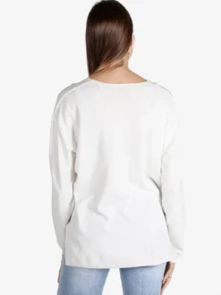 Solada Pullover donna oversize in maglia scollo V