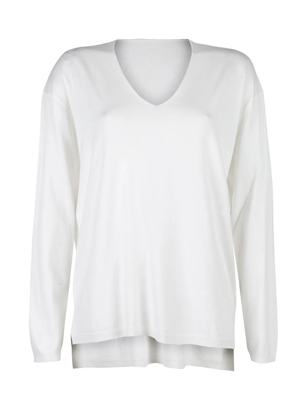 Solada Pullover donna oversize in maglia scollo V