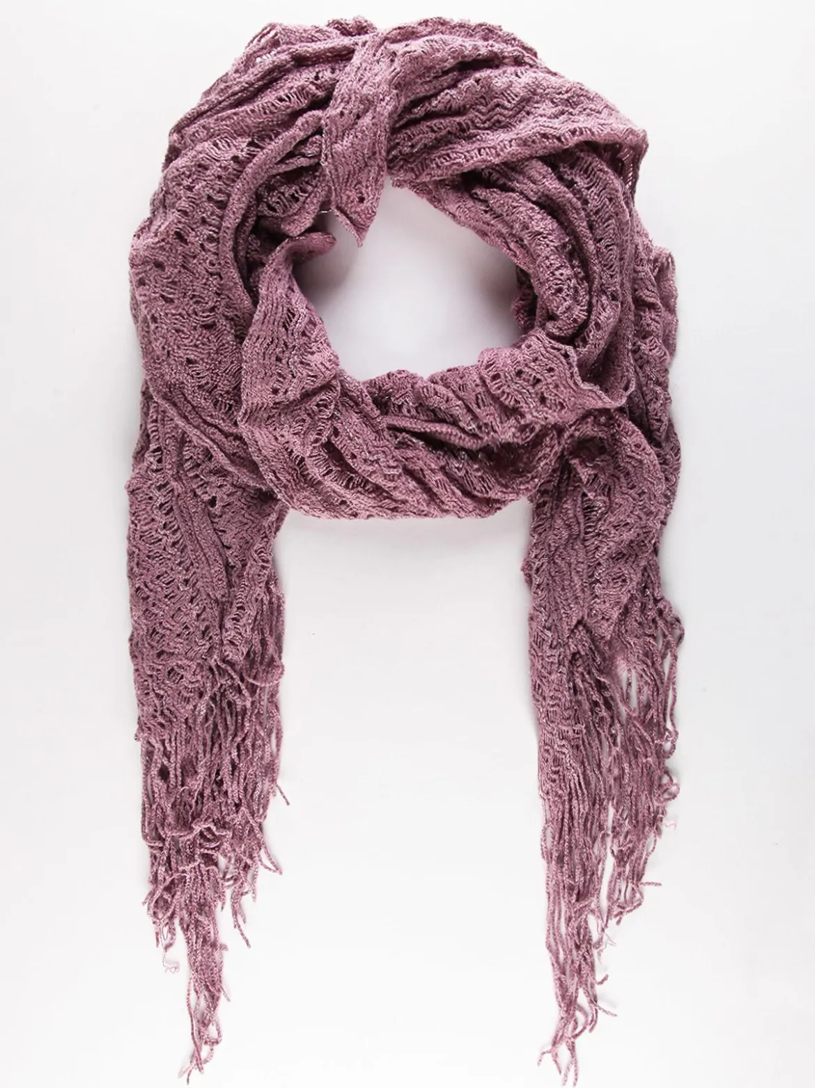 Solada Sciarpa con inserti lurex