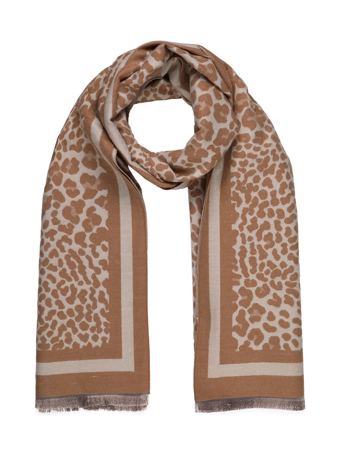 Solada Sciarpa donna animalier misto lana