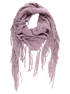 Solada Sciarpa donna in misto lana con frange