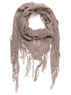 Solada Sciarpa donna in misto lana con frange