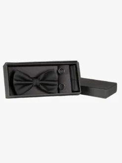 Solada Set 3 pezzi uomo con papillon gemelli e fazzoletto