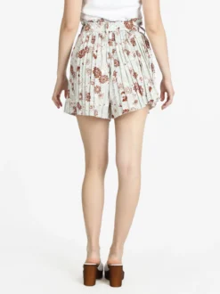 Solada Shorts donna a fiori con cintura
