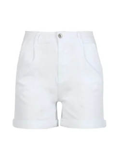 Solada Shorts donna a vita alta in cotone