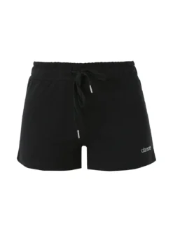 Solada Shorts donna in cotone con coulisse - nero