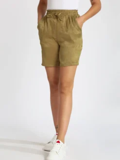 Solada Shorts morbidi donna effetto raso
