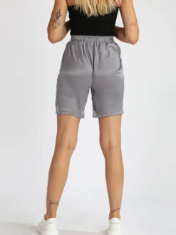 Solada Shorts morbidi donna effetto raso