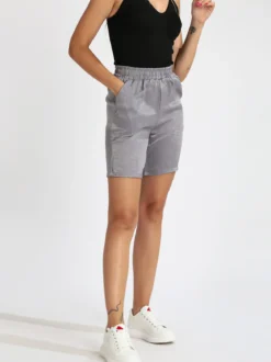Solada Shorts morbidi donna effetto raso