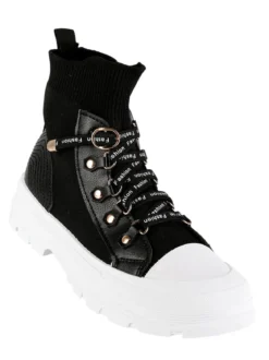 Solada Sneakers alte slip on donna