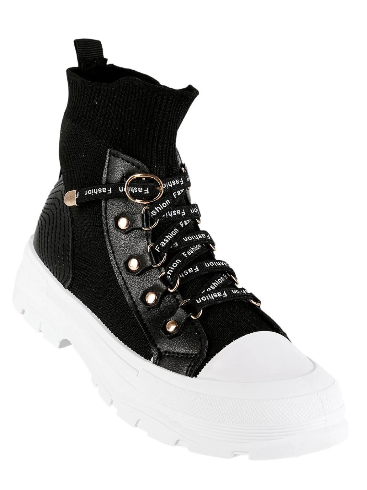 Solada Sneakers alte slip on donna