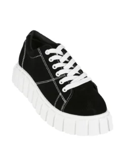Solada Sneakers donna bicolor con platform