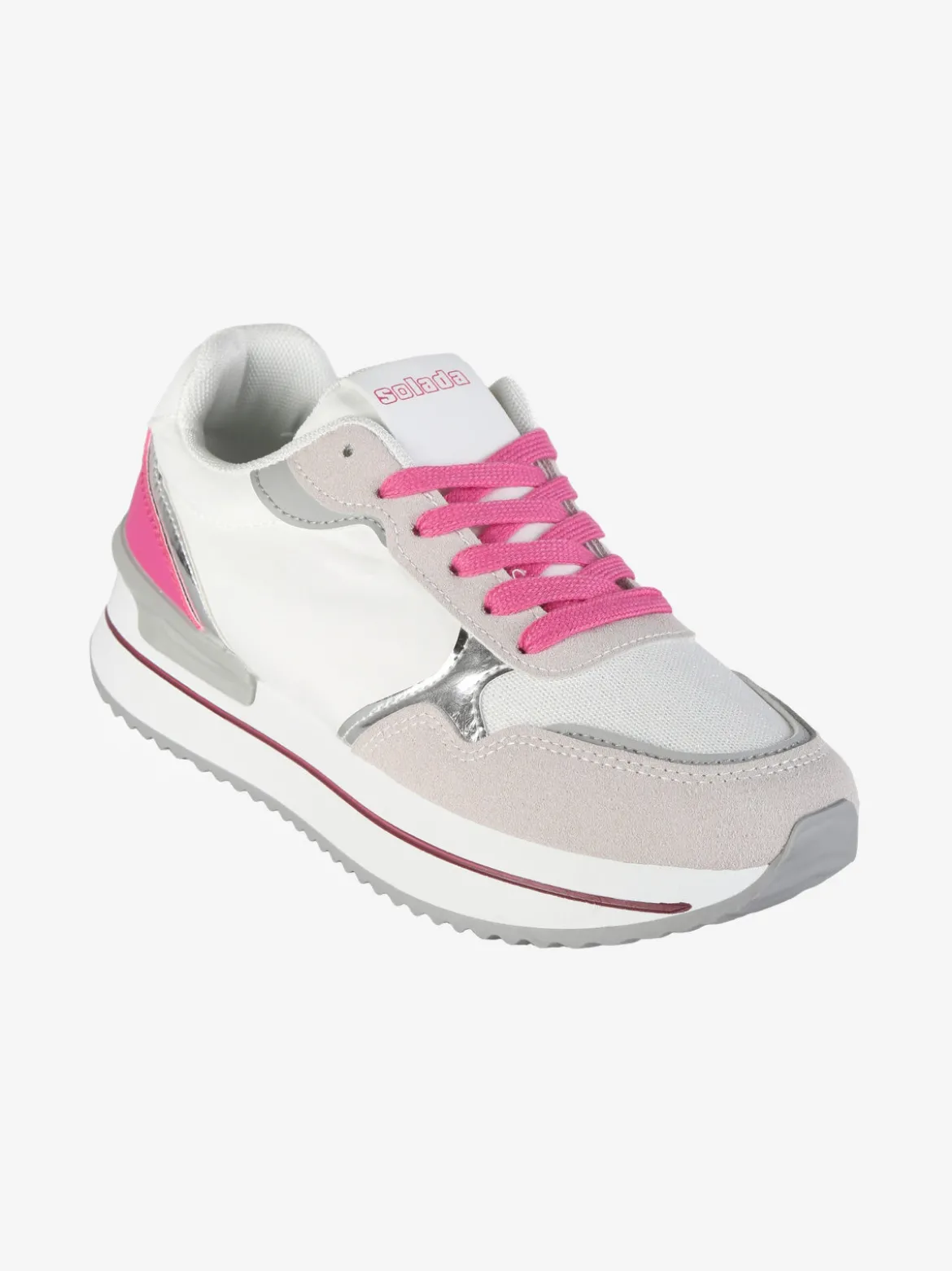 Solada Sneakers donna con suola alta