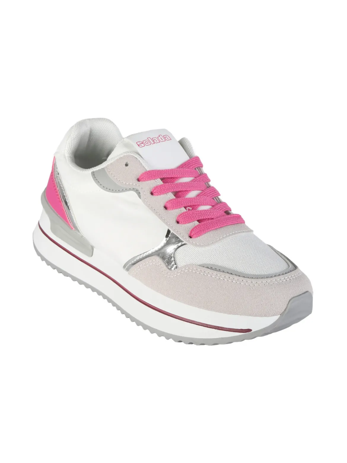 Solada Sneakers donna con suola alta