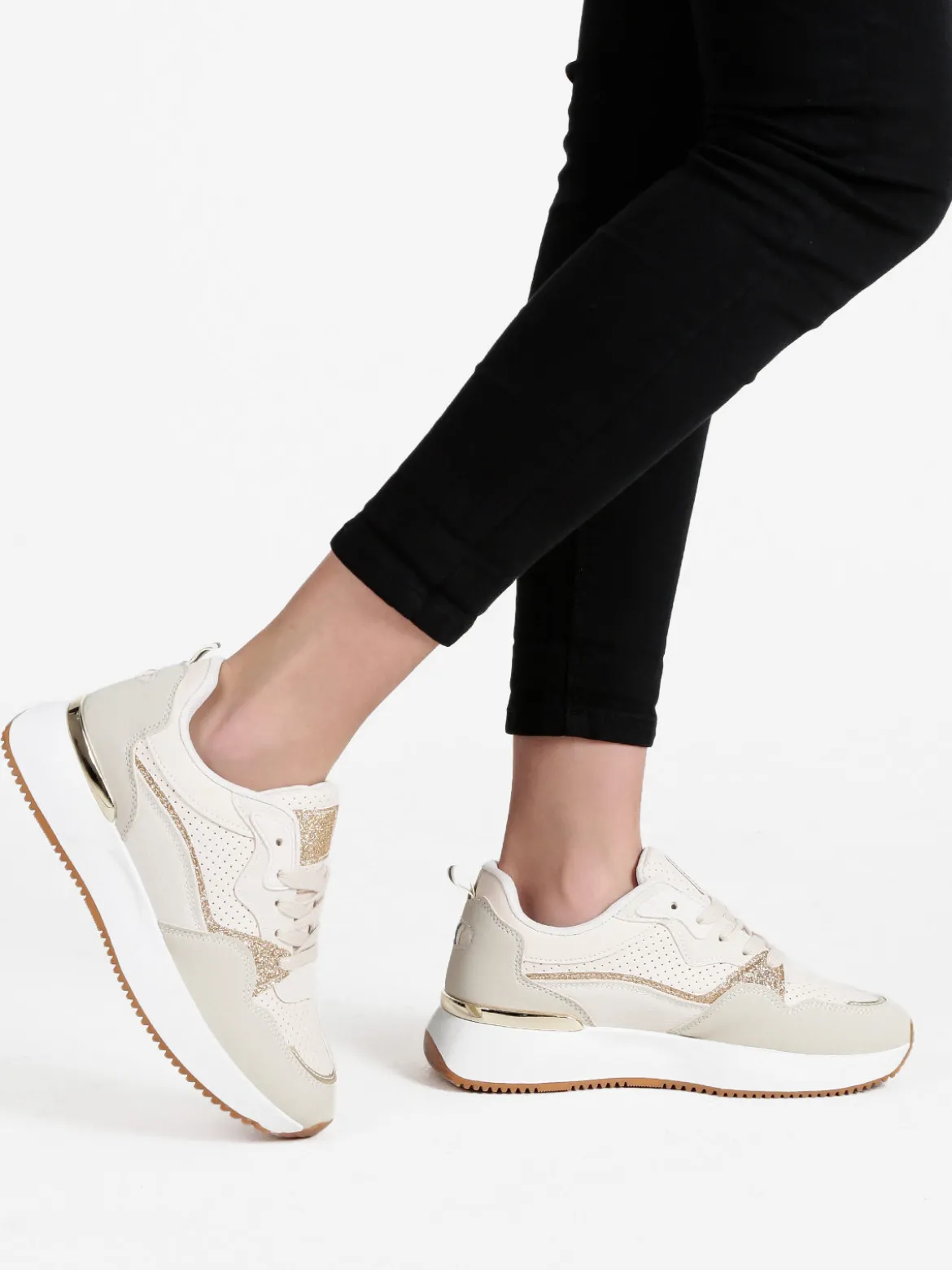 Solada Sneakers donna sportive con platform