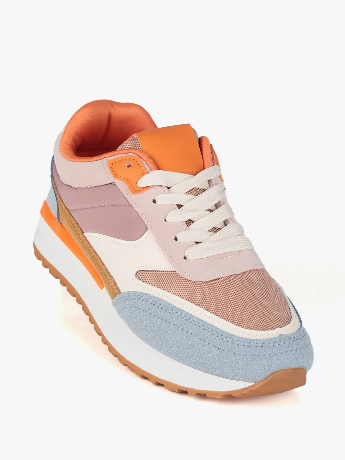 Solada Sneakers multicolor donna con platform