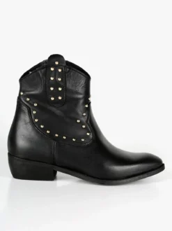 Solada Stivaletti in pelle donna con borchie