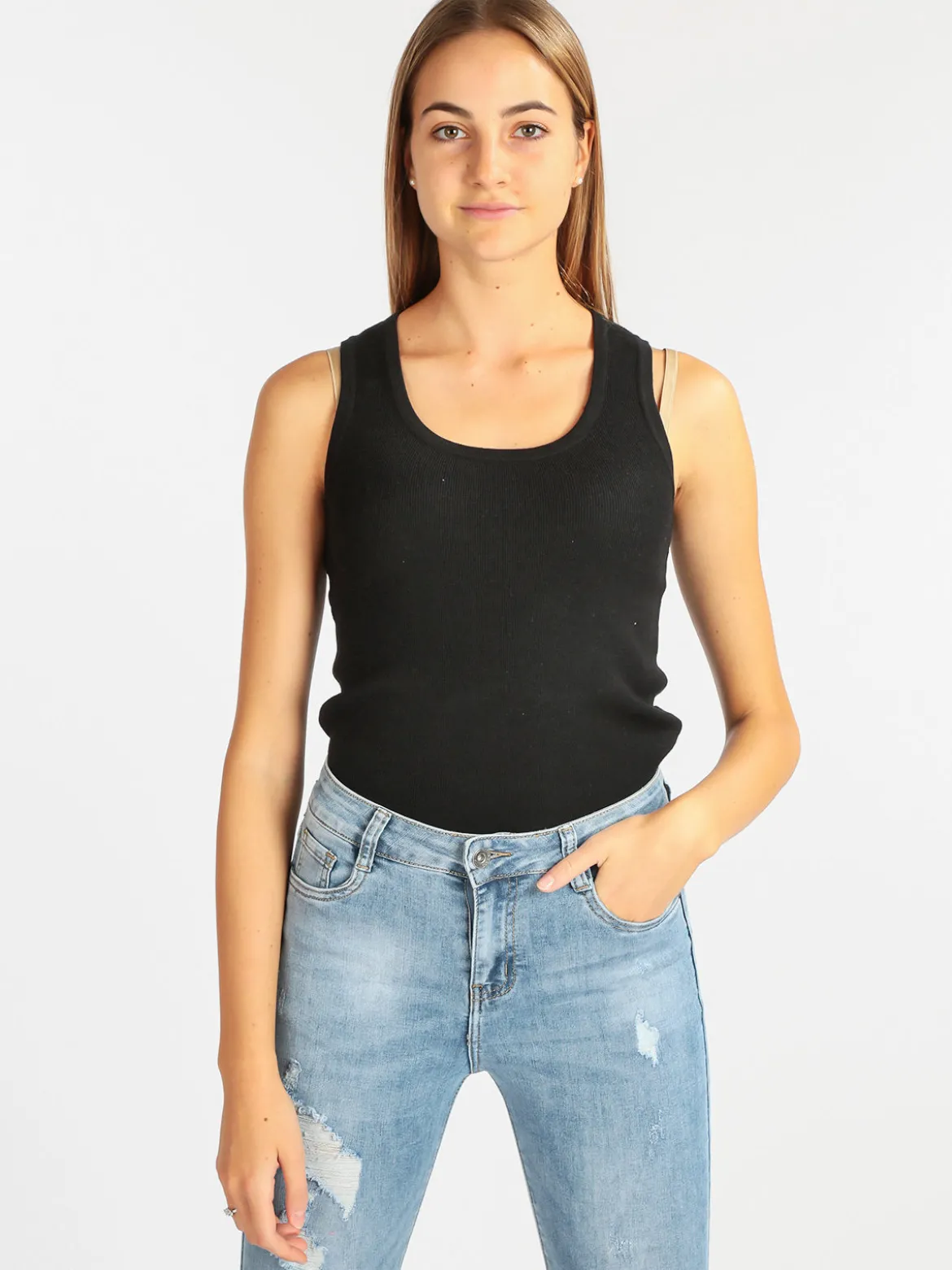 Solada Top da donna in maglia