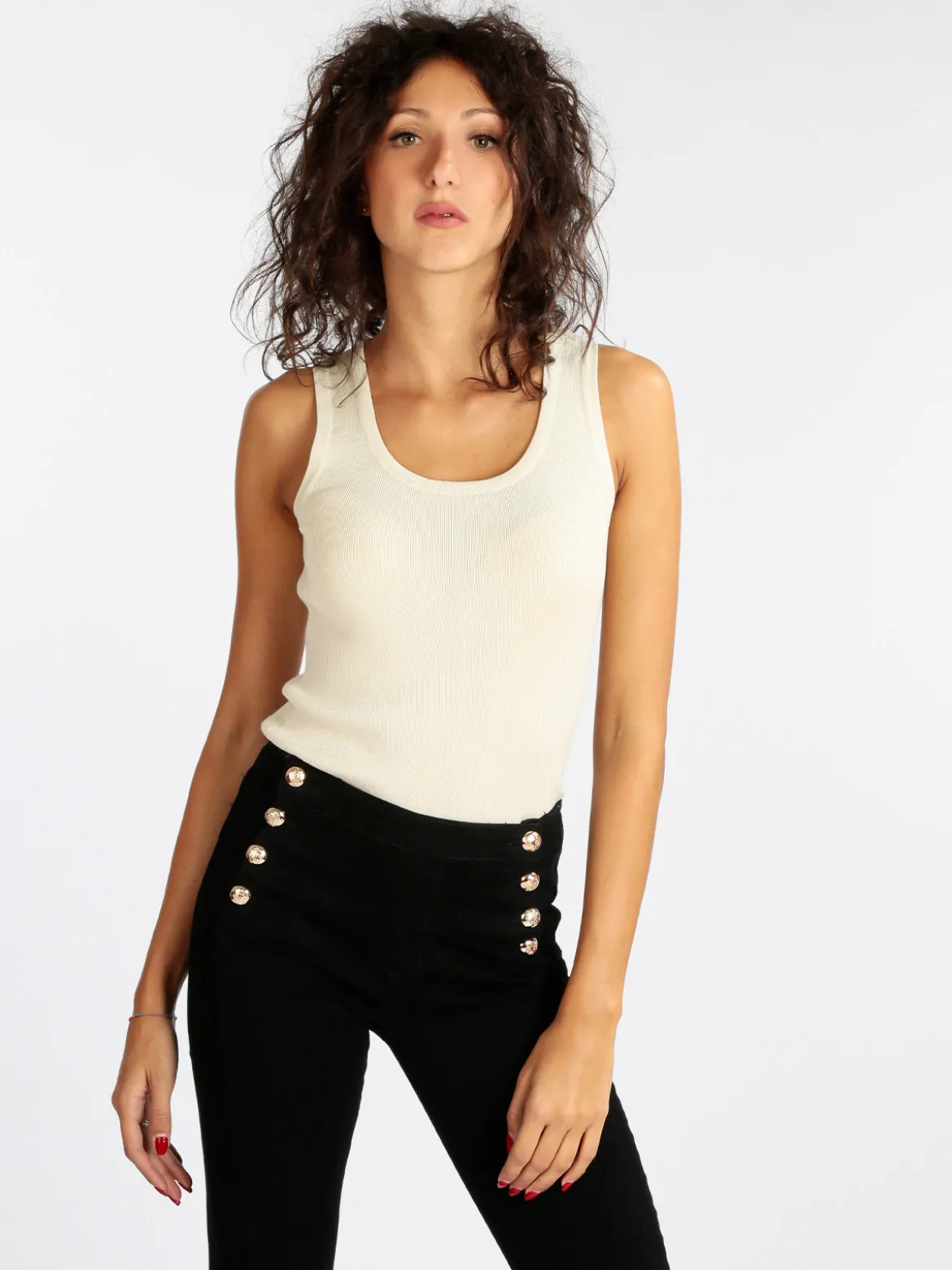Solada Top da donna in maglia