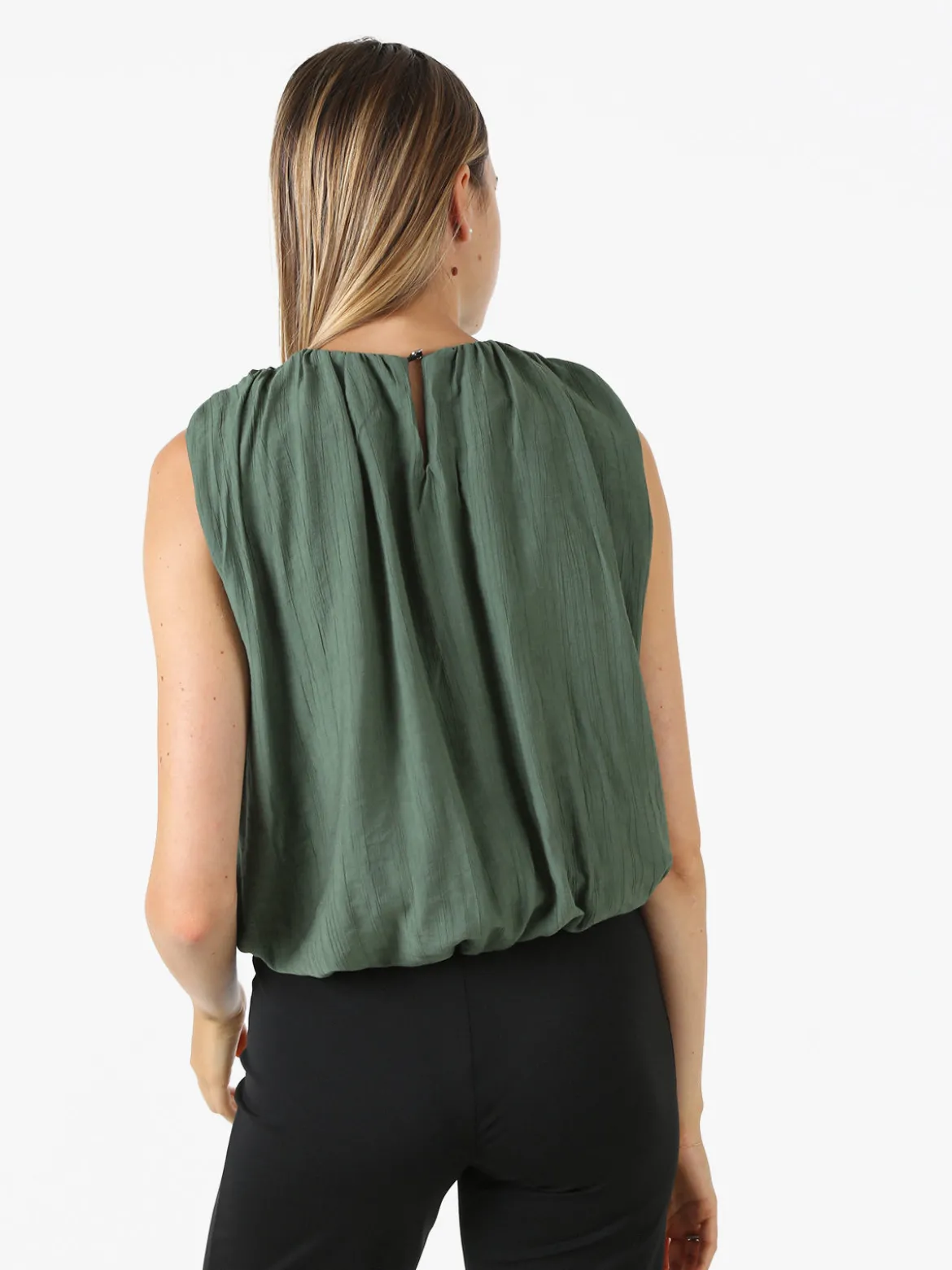 Solada Top donna a palloncino - militare