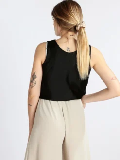 Solada Top donna con scollo a cascata
