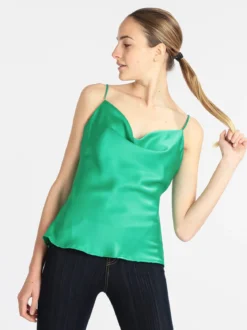 Solada Top donna con scollo a cascata