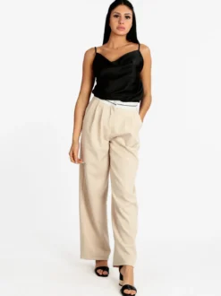 Solada Top donna con scollo a cascata