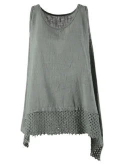 Solada Top donna oversize in cotone
