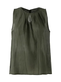 Solada Top donna smanicato - militare
